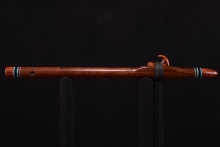 Walnut Native American Flute, Minor, Mid A-4, #G6F